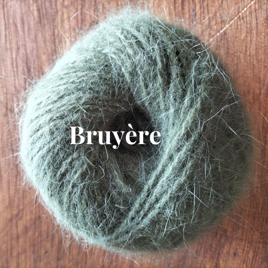 Pelotes Angora Bruyère