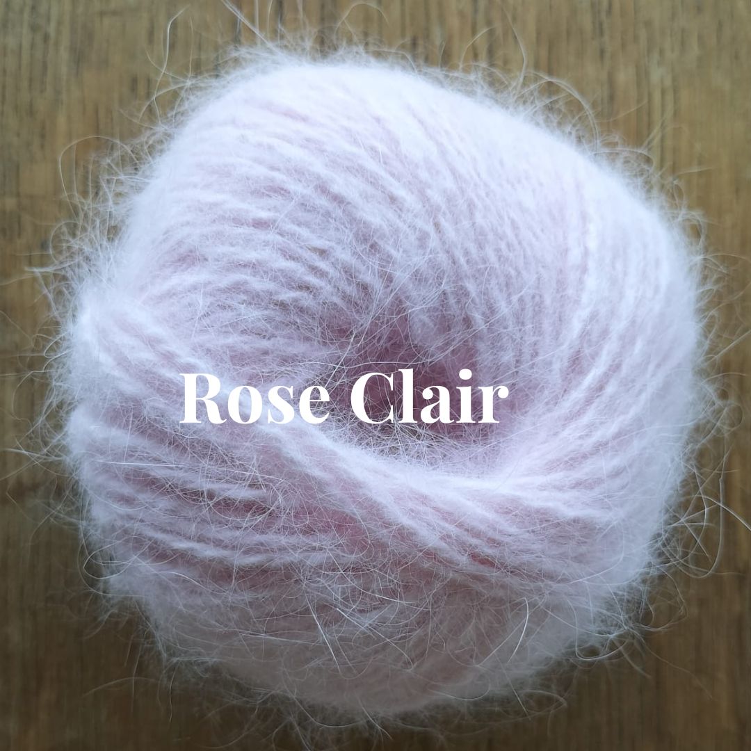 Pelotes Angora Rose Clair