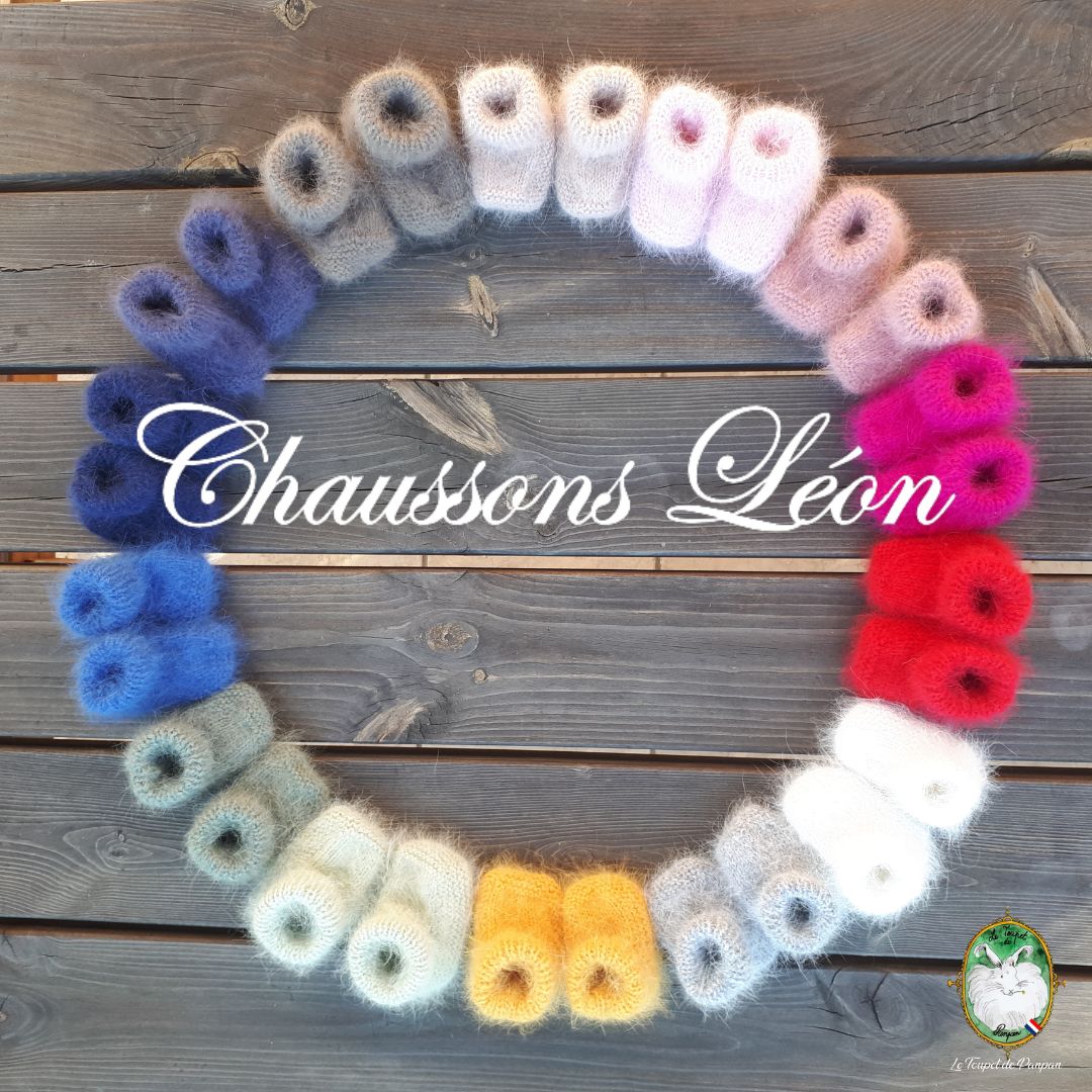 Kit Tricot des Chaussons Léon – Image 3