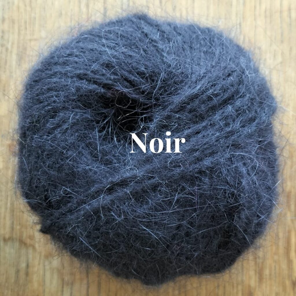 Pelotes Angora Noir