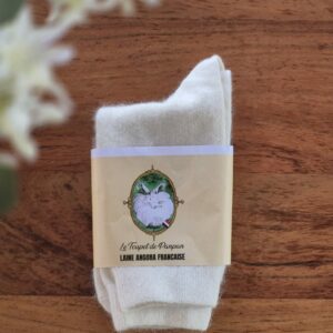 Chaussettes Fines Ecrues