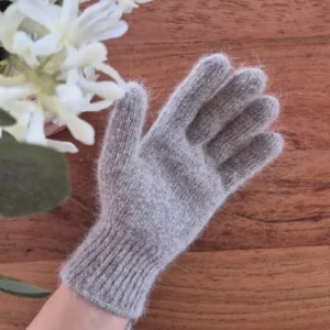 Gants Marrons Givrés
